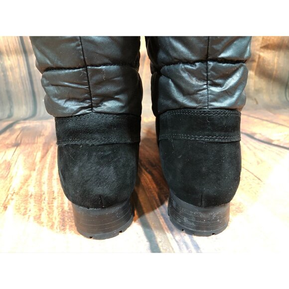 The North Face Zophia Tall Black Heetseeker Boots Womens 8 / 39 (p5N - Picture 9 of 11